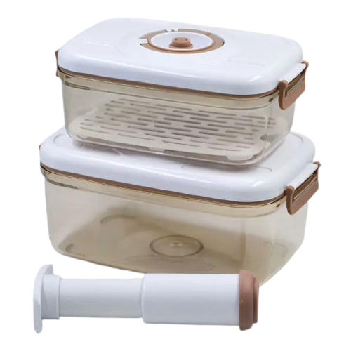 Food Storage Boxes with Vacuum