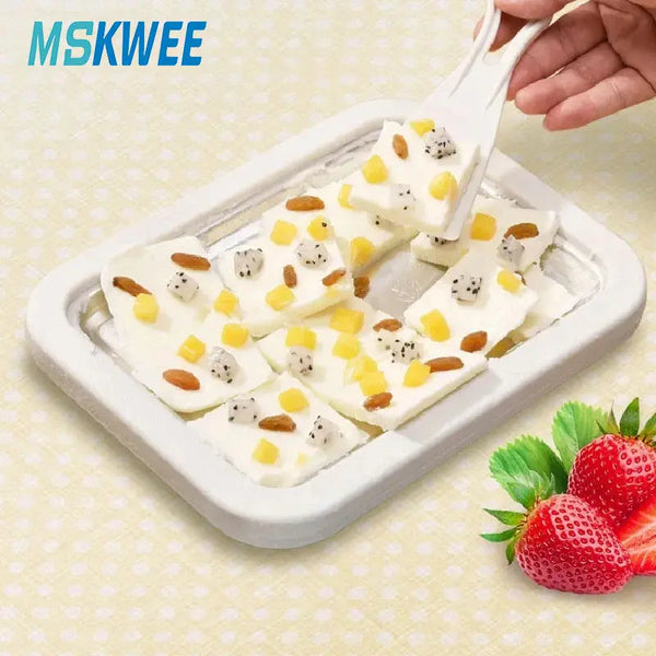 Rectangular Ice Cream Maker Tray