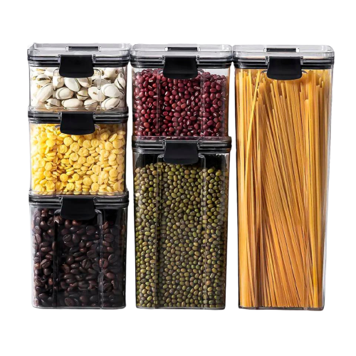 6 Pcs Food Storage Containers