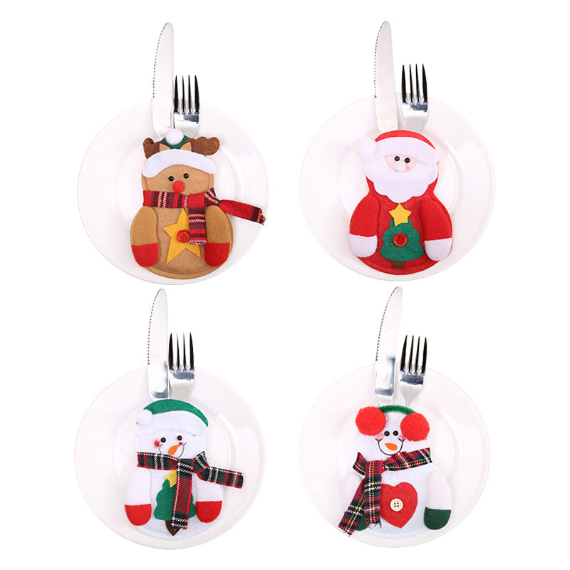 Christmas knife and fork pocket 2