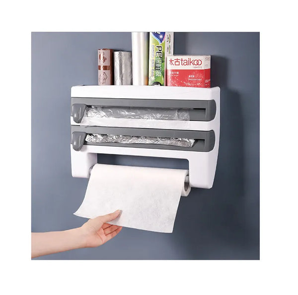 4 in 1 Wall Mount Paper Holder