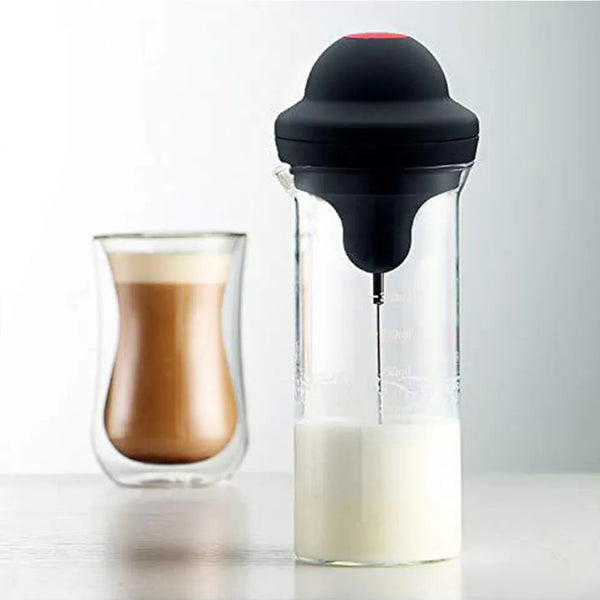 Milk Frother Glass Cup