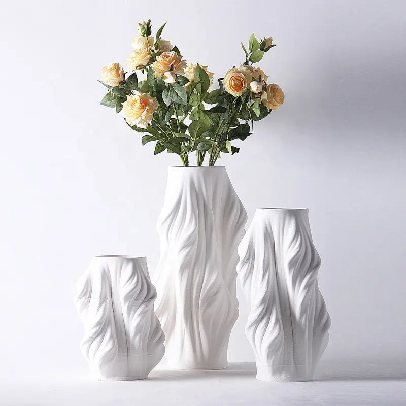 2 Pcs 3D Print Vase set